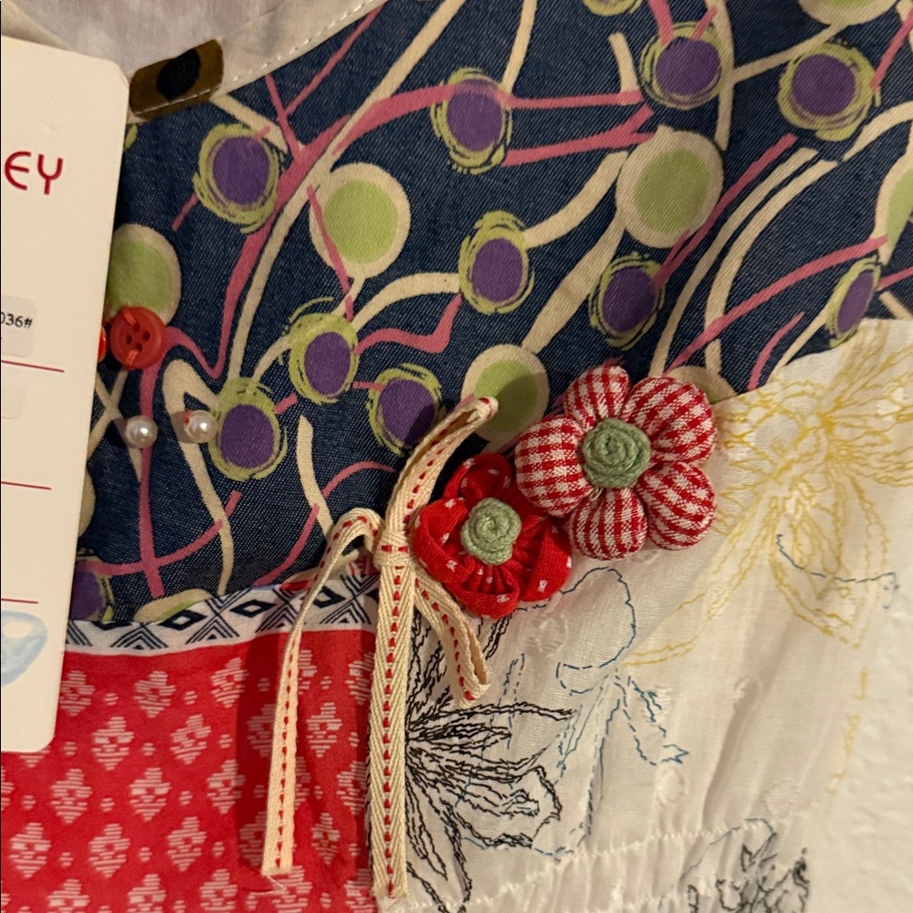 Kessley Multicolor Patterned Top - Picture 4 of 6